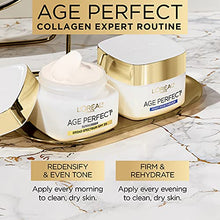 Load image into Gallery viewer, L'Oreal Paris Age Perfect Collagen Expert Night Moisturizer, Anti-Sagging &amp; Even Tone, Retighten, Rehydrate and Firm Maturing Skin, 2.5 Oz
