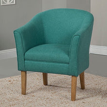 Load image into Gallery viewer, HomePop Chunky Textured Accent Chair, Teal
