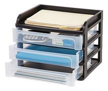 Load image into Gallery viewer, IRIS USA DDS-M3 Medium Desktop Drawer System, Black
