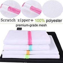 Load image into Gallery viewer, Set of 5 Mesh Laundry Bags-1 Extra Large, 2 Large &amp; 2 Medium Bags Laundry,Blouse, Hosiery, Stocking, Underwear, Bra Lingerie, Travel Laundry Bag
