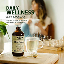 Load image into Gallery viewer, Flora Flor Essence Liquid Tea Blend 32oz LARGE - Gentle Detox Cleanse with Burdock Root, Slippery Elm, Kelp, Thistle - Premium Organic Ingredients

