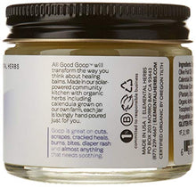 Load image into Gallery viewer, All Good Goop Calendula Ointment - Chafing Cream, Dry Skin Salve, Chapped Lips (2 oz)
