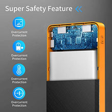 Load image into Gallery viewer, Portable Charger, PD3.0 26800mAh Power Bank Quick Charge 3.0, Titita 18W High-Speed Cell Phone Charger with LED Display Flashlight, High-Capacity External Battery Pack Compatible with iPhone Samsung
