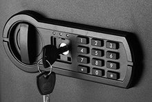 Load image into Gallery viewer, Amazon Basics Steel Home Security Safe with Programmable Keypad - Secure Documents, Jewelry, Valuables - 1.52 Cubic Feet, 13.8 x 13 x 16.5 Inches, Black
