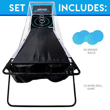Load image into Gallery viewer, Franklin Sports Whirl-Ball Arcade Game - 4 Arcade Balls and Over 5ft Ramp - Game Room Ready - Kid and Family Fun All Game Night!
