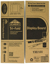 Load image into Gallery viewer, Elmer's Tri-Fold Display Board, White, 14x22 Inch
