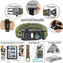 Load image into Gallery viewer, Cool &amp; Unique Fathers Day Birthday Gifts for Him Men Husband Dad Boyfriend, Fun Gadget Mens Gifts Ideas, 11-in-1 Survival Gear Kits, EDC Emergency Tools and Everyday Carry Gear, Official Survival Kit
