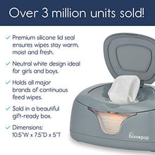 Load image into Gallery viewer, hiccapop Baby Wipe Warmer and Baby Wet Wipes Dispenser | Baby Wipes Warmer for Babies | Diaper Wipe Warmer with Changing Light
