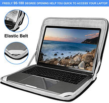 Load image into Gallery viewer, Laptop Sleeve 15.6 Inch, Hsmienk Durable Shockproof Protective Cover Flip Case Briefcase Carrying Computer Bag Case Compatible with 15.6 Inch HP, ASUS, Lenovo, Acer, Notebook, Computer, Black

