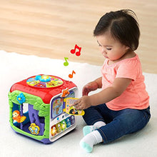 Load image into Gallery viewer, VTech Sort and Discover Activity Cube, Red, Great Gift for Kids, Toddlers, Toy for Boys and Girls, Ages 1, 2, 3
