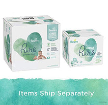 Load image into Gallery viewer, Diapers Size 3, 168 Count and Baby Wipes - Pampers Pure Protection Diapers and Aqua Pure 6X Pop-Top Sensitive Water Baby Wipes, 336 Count
