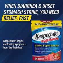 Load image into Gallery viewer, Kaopectate Soft Chews, Bismuth Subsalicylate, Anti-Diarrheal and Upset Stomach Reliever - 24 Count
