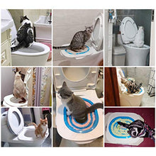Load image into Gallery viewer, Nareo Cat Toilet Training System Professional Cat Toilet Training Kit Kitty Urinal Seat Toilet Trainer
