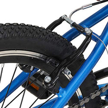 Load image into Gallery viewer, Hiland 20 Inch Kids Bike Mountain Bicycle for Ages 4 5 6 7 8 9 Years Old Boys Girls White Blue
