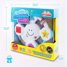 Load image into Gallery viewer, BEST LEARNING My Spin &amp; Learn Steering Wheel - Interactive Educational Toys for 6 to 36 Months Old Infants, Babies, Toddlers - Learn Colors, Shapes, Feelings &amp; Music Game - Ideal Baby Toy Gifts

