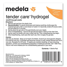 Load image into Gallery viewer, Medela Soothing Gel Pads for Breastfeeding, 4 Count Pack, Tender Care HydroGel Reusable Pads, Cooling Relief for Sore Nipples from Pumping or Nursing
