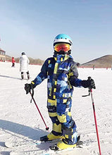 Load image into Gallery viewer, GSOU SNOW Kids Ski Suit Boys Girls One Piece Snowsuits Waterproof Ski Jumpsuits Coveralls Snowboard Jacket Coats for Outwear
