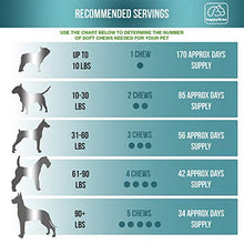 Load image into Gallery viewer, BEST HIP &amp; JOINT SUPPLEMENTS FOR DOGS: Product of USA- Natural Pain Relief &amp; Mobility + Аnti-inflammatory and Аnti-arthritic effects Maximum strength Glucosamine &amp; Chondroitin approx/170 Soft Chews
