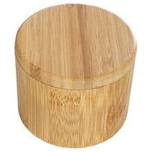 Load image into Gallery viewer, Totally Bamboo Salt Cellar Bamboo Storage Box with Magnetic Swivel Lid, 6 Ounce Capacity
