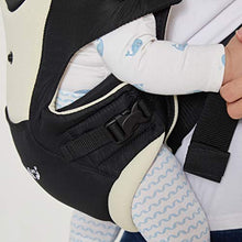 Load image into Gallery viewer, Neotech Care Baby Carrier - Front and Back Carrying - Adjustable, Breathable &amp; Lightweight - for Infant, Child, Toddler - Black with Beige
