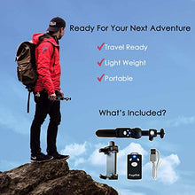 Load image into Gallery viewer, Fugetek Portable 48" Selfie Stick &amp; Tripod, All in One, Lightweight Aluminum, FaceTime, Video Teaching, Bluetooth Remote Compatible with iPhone 11/Xs MAX/XR/XS/X/8/8 Plus/7/7 Plus/6s,Galaxy S10/S9/S9
