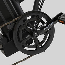 Load image into Gallery viewer, 20" 500W 36V 12Ah Fat Tire Folding Electric Bike W/Gifts Rear Rack Removable Lithium Battery Beach Snow Bicycle Moped Electric Mountain Bike Powerful Motor Aluminum Frame Black and Blue
