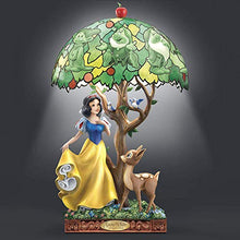 Load image into Gallery viewer, Disney The Bradford Exchange Handcrafted Snow White 'Fairest of Them All' Lamp
