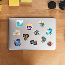 Load image into Gallery viewer, Surf Stickers 105PCS Go Surfing Decals Surfboard Wave and Summer Beach Theme Party Decoration for Water Bottle Journal Computer Car Bike Waterproof Vinyl Decals

