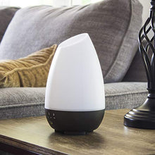Load image into Gallery viewer, HealthSmart Essential Oil Diffuser, Cool Mist Humidifier and Aromatherapy Diffuser with 500ML Tank Ideal for Large Rooms, Adjustable Timer, Mist Mode and 7 LED Light Colors, White
