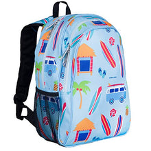 Load image into Gallery viewer, Wildkin 15 Inch Kids Backpack for Boys &amp; Girls, 600-Denier Polyester Backpack for Kids, Features Padded Back &amp; Adjustable Strap, Perfect Size for School &amp; Travel Backpacks, BPA-free (Surf Shack)
