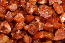 Load image into Gallery viewer, Fantasia Materials: 1 lb Red Carnelian Rough Stones from India
