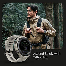 Load image into Gallery viewer, Amazfit T-Rex Pro Smart Watch with GPS, Outdoor Fitness Watch for Men, Military Standard Certified, 100+ Sports Modes, 10 ATM Waterproof, 18 Day Battery Life, Blood Oxygen Heart Rate Monitor, Gray
