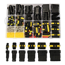 Load image into Gallery viewer, 708Pcs 43 Kits Waterproof Automotive Electrical Connector Terminals 1/2/3/4/5/6 Male&amp;Female Pin Automotive Wire Connectors Kit
