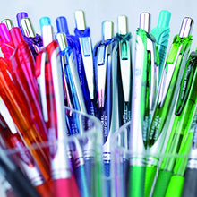 Load image into Gallery viewer, Pentel Gel Ink Pen, Retractable Gel Pen Metal Tip, 12 Pack, 0.7mm, Medium Point, Turquoise Blue (BL77-S3)

