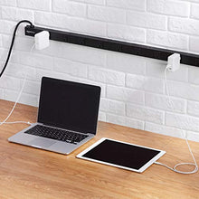 Load image into Gallery viewer, AmazonBasics Heavy Duty Metal Surge Protector Power Strip with Mounting Brackets - 9-Outlet, 600-Joule (15A On/Off Circuit Breaker)
