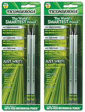 Load image into Gallery viewer, Ticonderoga 99992 SenseMatic Pencil, 0.7 mm Lead Diameter, Silver/Black Barrel (2-Pack)

