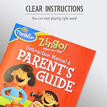 Load image into Gallery viewer, ThinkFun Zingo Bingo Award Winning Preschool Game for Pre-Readers and Early Readers Age 4 and Up - One of the Most Popular Board Games for Boys and Girls and their Parents, Amazon Exclusive Version
