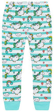Load image into Gallery viewer, Girls Unicorn Pajamas Spring Children Jammmies Kids Cotton Pants Set Size 8
