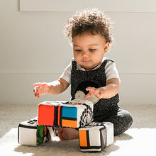 Load image into Gallery viewer, Baby Einstein Infinity Block High Contrast Soft Block Toy, Newborns and up
