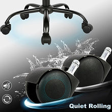 Load image into Gallery viewer, Ergonomic Office Chair Desk Chair Mesh Computer Chair Back Support Modern Executive Mid Back Rolling Swivel Chair for Women, Men (Black)
