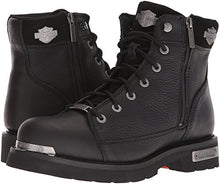 Load image into Gallery viewer, HARLEY-DAVIDSON FOOTWEAR mens Chipman Motorcycle Boot, Black, 9.5 US
