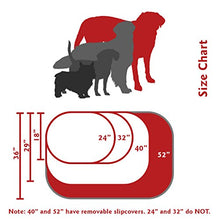 Load image into Gallery viewer, 52 inch Vintage Villa Collection Micro Velvet Bagel Dog Bed By Majestic Pet Products
