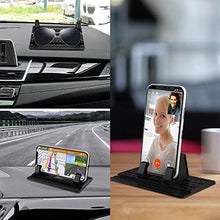 Load image into Gallery viewer, Cell Phone Holder for Car, AONKEY Dashboard Car Pad Mat Vehicle GPS Mount Universal Fit All Smartphones, Compatible iPhone Xs/XS Max XR X 6S 7/8 Plus, Galaxy Note 9/8 S8/S9/S10 Plus J7 J3, Pixel 3 XL
