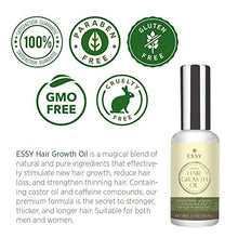 Load image into Gallery viewer, Natural Hair Growth Oil with Caffeine and Biotin - Hair Growth Oil for Stronger, Thicker, Longer Hair 1.7 oz
