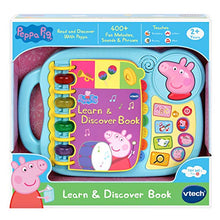 Load image into Gallery viewer, VTech Peppa Pig Learn &amp; Discover Book
