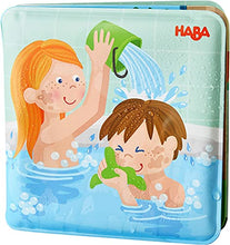 Load image into Gallery viewer, HABA Paul &amp; Pia - Magic Bath Book - Wipe with Warm Water and the "Muddy" Pages Come Clean
