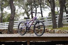 Load image into Gallery viewer, Huffy Hardtail Mountain Bike, Stone Mountain, 24 inch 21-Speed, Lightweight, Purple (74818)
