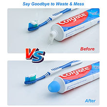 Load image into Gallery viewer, 6 Pack Toothpaste Cap, Tnvee Self Closing Toothpaste Squeezer Dispenser for Kids and Adults in Bathroom, Hygiene No Mess No Waste
