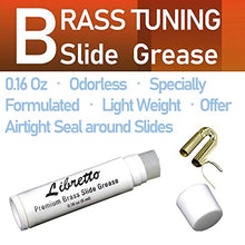 Load image into Gallery viewer, Libretto Trumpet (Cornet) ALL-INCLUSIVE Care Kit w/Instructions: Valve Oil+Slide Grease+Cleaning Cloth+Mouthpiece/Valve/Bore Brushes, Giftable Handy Case, Time to Clean &amp; Extend Life of your Trumpet!
