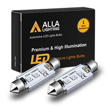 Load image into Gallery viewer, Alla Lighting 211-2 578 CANBUS LED Bulbs, 10000K Blue Super Bright 41mm 42mm Festoon 3030 SMD 212-2 569 6413 Interior Map, Dome, Trunk, Courtesy Lights

